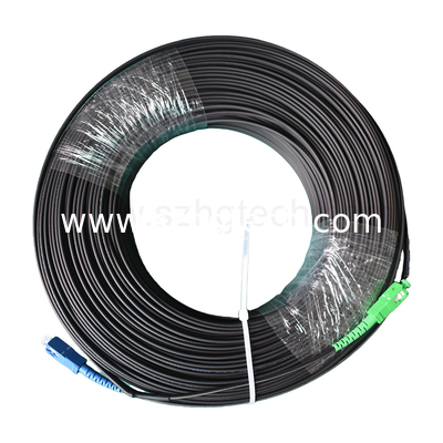 SC UPC FTTH Drop Cable Patch Cord SC APC Fiber Patch Cord G657A2/G657A1 1Core