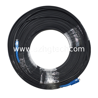 SC UPC FTTH Drop Cable Patch Cord SC APC Fiber Patch Cord G657A2/G657A1 1Core