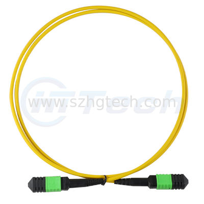Singlemode MPO-MPO Patch Cable Low Insert Loss LSZH Jacket