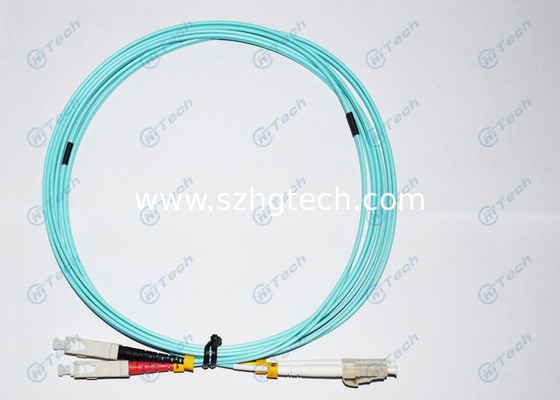 High Effective SC To LC Single Mode Patch Cable 9/125μM For Local Area Network