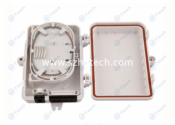 SC UPC FTTH Splitter Box 4 Cores Waterproof Ultra Violet Resistant For CATV System