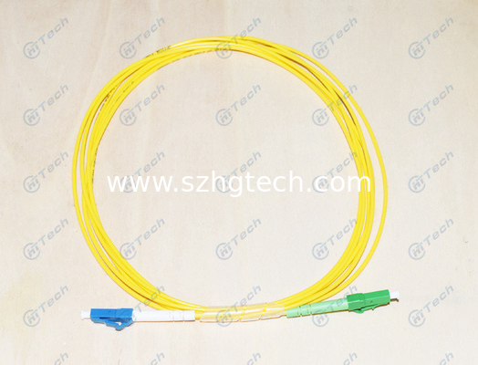 OM3 Duplex Fiber Optic Jumper LC To LC Tensile Strength > 10kg Customized Length