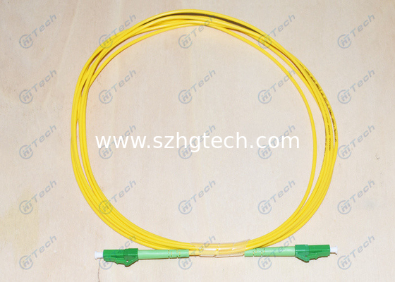 OM3 Duplex Fiber Optic Jumper LC To LC Tensile Strength > 10kg Customized Length