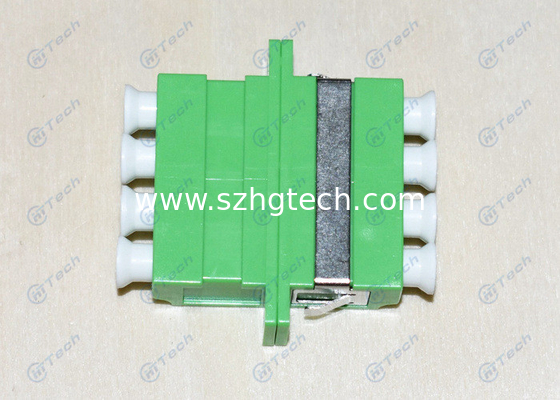 LC Quad Fiber Optic Adapter Good Changeability And Repeat For Wide Area Networks