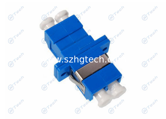 High Return Loss LC Connector Adapter , LC Duplex Adapter Mechanical Resistance 200-600g