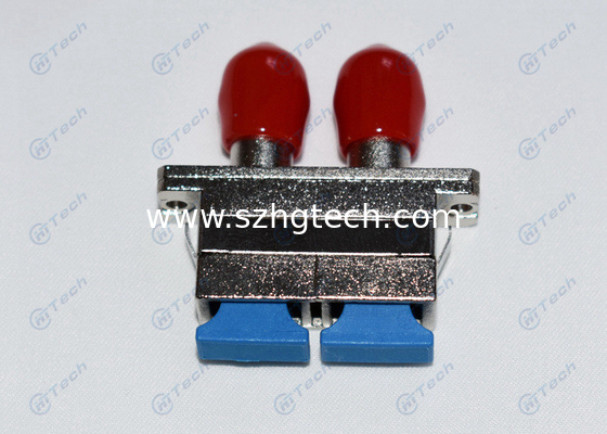 Duplex Fiber Optic SC To ST Adapter With Stable Capability And High Reliability