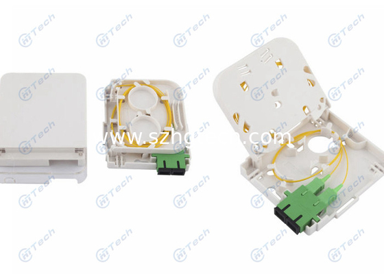 SC/APC 1 Port FTTH Splitter Box Connect Models Fusion Splicing / Mechanical Splicing / FMC