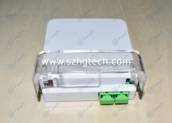 SC/APC 1 Port FTTH Splitter Box Connect Models Fusion Splicing / Mechanical Splicing / FMC