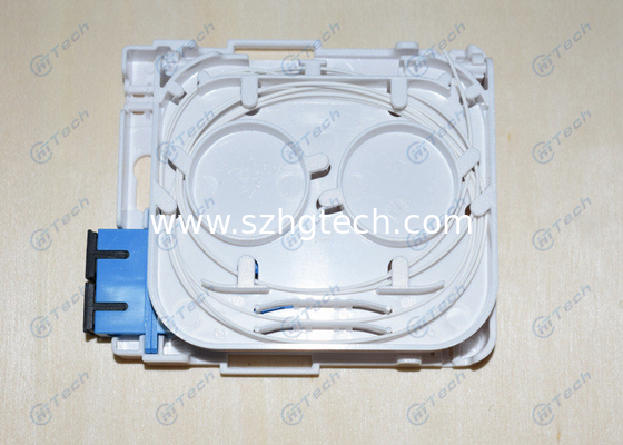 SC/APC 1 Port FTTH Splitter Box Connect Models Fusion Splicing / Mechanical Splicing / FMC