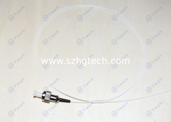 LSZH Cable FC Fiber Pigtails Patch Cords White Color Singlemode Simplex
