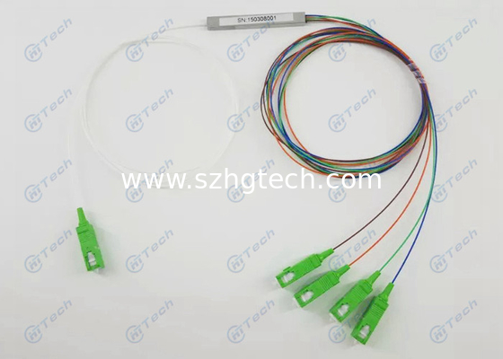 Directivity Mini 55dB 1x4 PLC Splitter Wavelength Dependent Loss Max 0.3dB