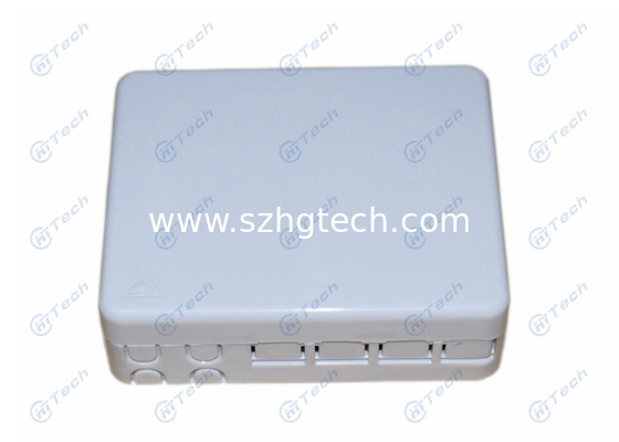 SC Simplex Adapter FTTH Splitter Box Mini Thin Dimension 100 X 80 X 30mm