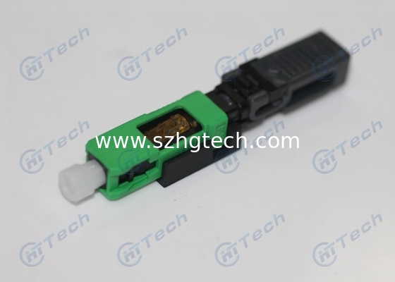 Portable SC APC Fiber Connector , FTTH Fast Connector RL Variation ≤ 5