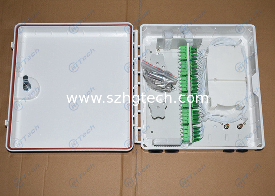 Anti UV FTTH Splitter Box 96 Cores 48 Ports For Telecommunication Networks
