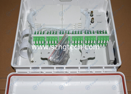 Anti UV FTTH Splitter Box 96 Cores 48 Ports For Telecommunication Networks