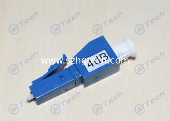 High Return Loss Fiber Optic Attenuator 4dB Good Stability Insertion Loss ≤0.20dB