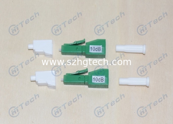 High Precision Optical Fiber Attenuator , 10dB LC Apc Attenuator Polarization Loss < 0.1dB