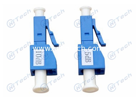 Bellcore Standare Fiber Optic Attenuator 5dB / 10dB Male To Female Type Easy Operate