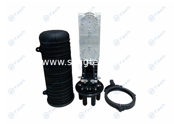 Heat Shrink Dome Fiber Optic Splice Case , 144 Cores Outdoor Fiber Enclosure