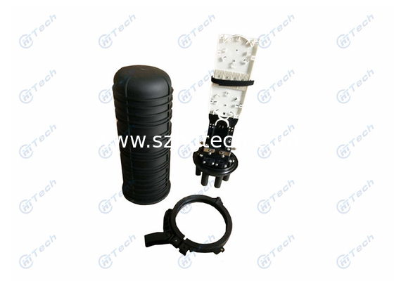 Heat Shrink Dome Fiber Optic Splice Case , 144 Cores Outdoor Fiber Enclosure