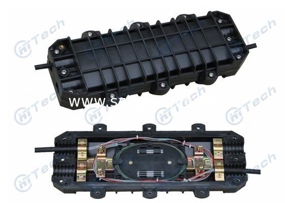 2 In 2 Out Fiber Optic Joint Enclosure 48 Cores IP65 For Underground Duct