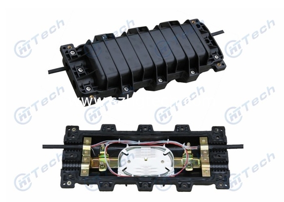 144 Cores Fiber Optic Joint Enclosure / Inline Closure For Diameter 10-23mm Cable