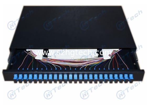 Draw Type Fiber Optic Patch Panel SC Duplex Dimension 430 × 300 × 1U MM