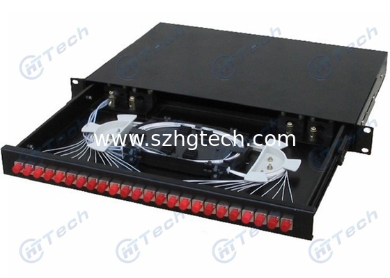 Draw Type Fiber Optic Patch Panel SC Duplex Dimension 430 × 300 × 1U MM