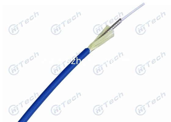 Multimode / Single Mode Fiber Cable , 1-12Cores Armored Fiber Cable Indoor