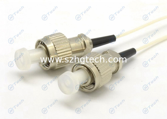 IEC Standard Fiber Optic FC Connector , Telecom Type Pigtail Fiber Cable