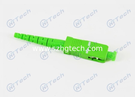 Singlemode Fiber Optic Connectors SC APC 2.0mm Operating Temperature -40 To +75°C