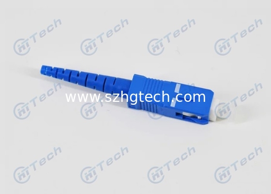 SC Fiber Optic Connectors 2.0mm Excellent Temperature Stability For Patch Panels