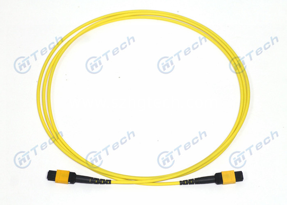 Singlemode MTP Patch Cord 10G 40G MPO Fiber Jumper Durable ROHS Certificated