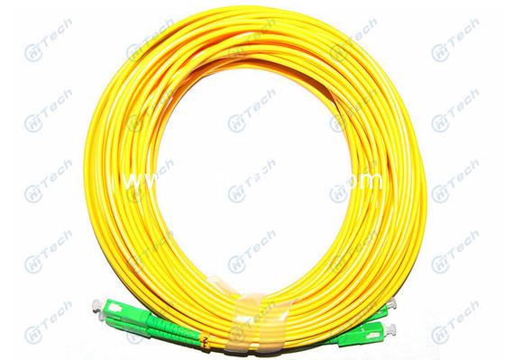 Simplex Duplex Singlemode Fiber Optic Patch Cord SC APC Ceramic Ferrule Inner