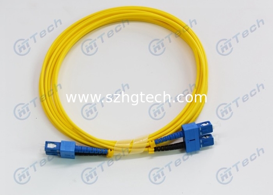 Simplex Duplex Singlemode Fiber Optic Patch Cord SC APC Ceramic Ferrule Inner