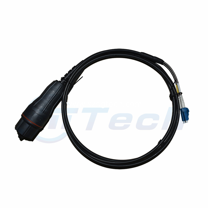 IP68 Waterproof Patch Cord FullAXS-LC Fiber Patch Cord G657A2 Cores