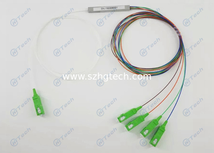 Directivity Mini 55dB 1x4 PLC Splitter Wavelength Dependent Loss Max 0.3dB