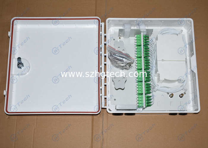 Anti UV FTTH Splitter Box 96 Cores 48 Ports For Telecommunication Networks