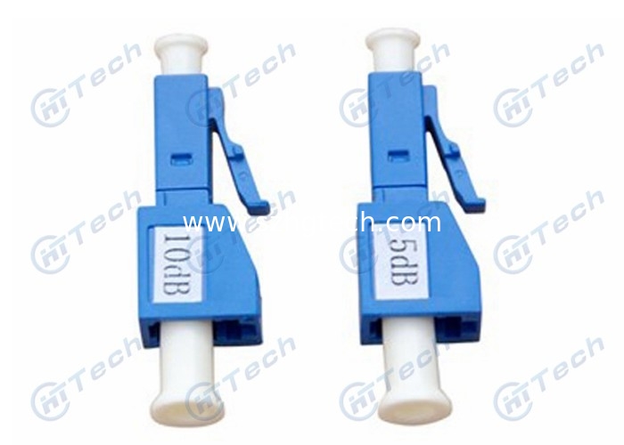 Bellcore Standare Fiber Optic Attenuator 5dB / 10dB Male To Female Type Easy Operate