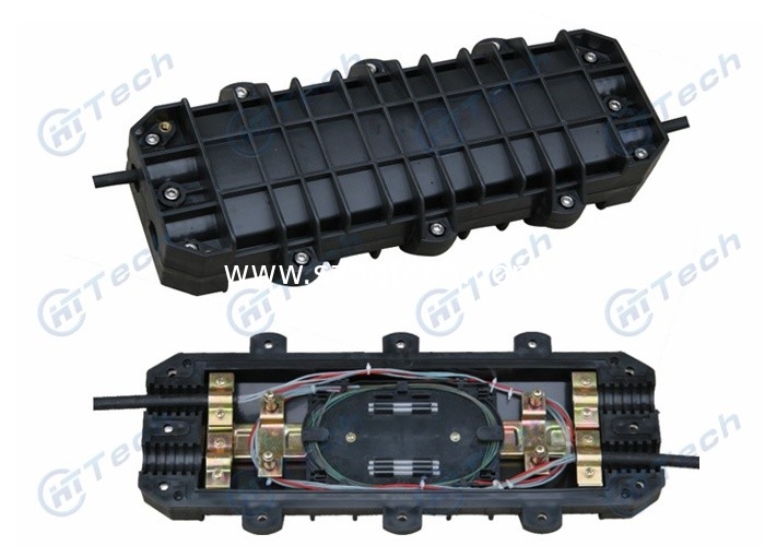 2 In 2 Out Fiber Optic Joint Enclosure 48 Cores IP65 For Underground Duct