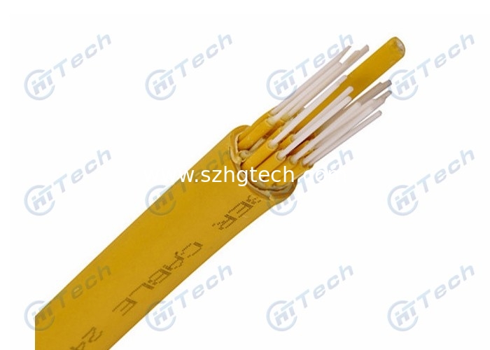 Good Tensile Strength Fiber Breakout Cable , 2-24 Cores Tight Buffered Cable