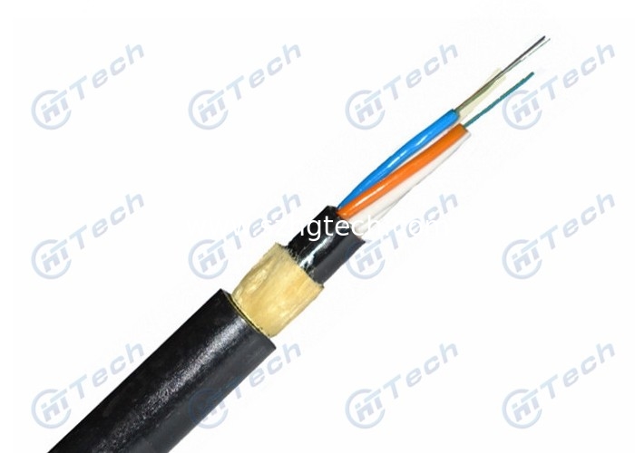 ADSS All Dielectric Fiber Cable , Self Supported Central Loose Tube Outdoor Optical Cable
