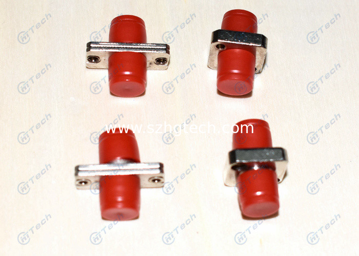 Telecom Network FC Fiber Coupler , Fiber Connector Adapters Precise Connecting