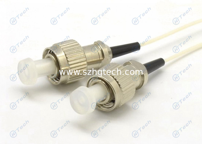IEC Standard Fiber Optic FC Connector , Telecom Type Pigtail Fiber Cable