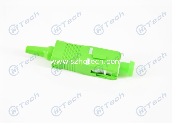 Eco Friendly Fiber Optic Connectors SC APC Good Repeatability / Exchangeability