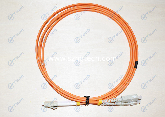 Ceramic Ferrule Duplex SC-LC Fiber Optic Patch Cord