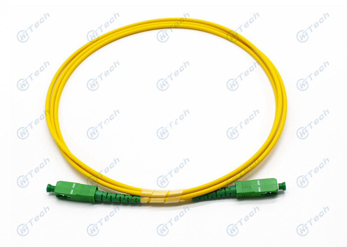 Simplex Duplex Singlemode Fiber Optic Patch Cord SC APC Ceramic Ferrule Inner